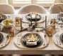 Gold Maple Leaf Stoneware Appetizer Plate