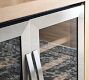 Modern Farmhouse 68&rdquo; Wine Storage with Display Cabinet