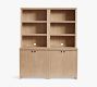 Modern Farmhouse Shelf with Cabinets (68")