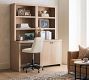 Modern Farmhouse 68" Workstation with Cabinet