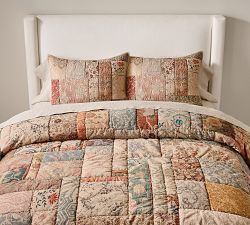 Valentina Rosewood Quilted Sham