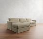 Westwood Slim Arm Modular Chaise Sectional (137")