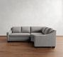 York Slope Arm 3-Piece Wedge Sectional (102")