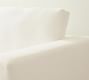 Carmel Slim Arm Wood Base Swivel Chair