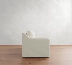 Maxine Slipcovered Sofa (56"&ndash;80")
