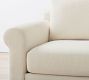 Shasta Roll Arm Chaise Sectional (100"&ndash;122")