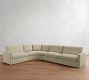 Westwood Slim Arm 4-Piece Curved Wedge Sectional (148")