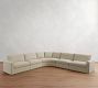 Westwood Square Arm 5-Piece Curved Wedge Sectional (151")