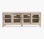 Aptos Low Glass Media Console (62")
