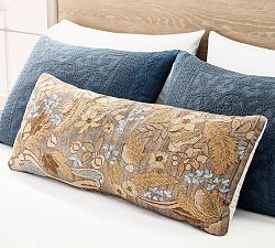 Floral Filled Lumbar Pillow
