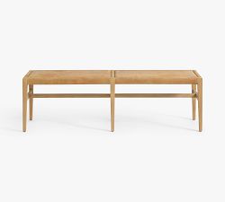 Tatum Leather Bench (60")