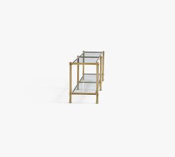 Everson Glass Media Console (73")