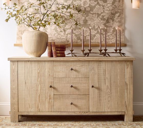Farmhouse Trestle Buffet (66") by Pottery Barn