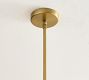 Amalia Alabaster Round Pendant (12")