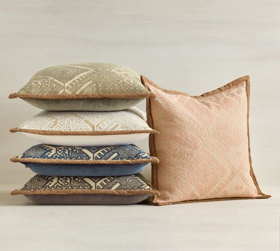 Fez Embroidered Pillow Cover