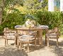 Woodside Round Extendable Outdoor Dining Table (54"-74")