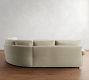 Pearce Roll Arm 3-Piece Curved Wedge Sectional (131")