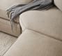 Pearce Roll Arm 3-Piece Wedge Sectional (122"&ndash;130")