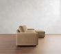 Sierra Leather Modular Chaise Sectional (147")