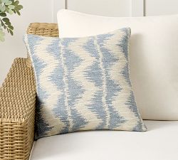 Evie Ikat Woven Outdoor Pillow