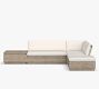 Indio Eucalyptus Modern Platform 5-Piece Sectional (123")