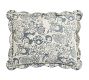 Velvet Scalloped Edge Reversible Quilted Sham