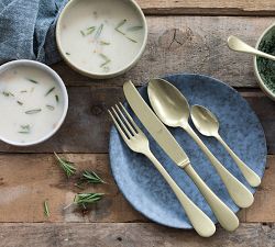 Vintage Italian Flatware &amp; Serve Set