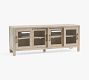 Aptos Low Glass Media Console (62")