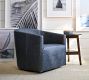 Baldwin Leather Swivel Chair