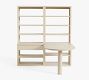 Cayman Peninsula Desk with Bookcase Suite (72" x 66")