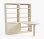 Cayman Peninsula Desk with Bookcase Suite (72" x 66")