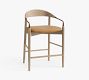 Laguna Leather Metal Stool