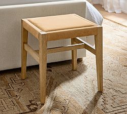 Tatum Leather Stool