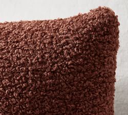 Cozy Teddy Faux Fur Pillow Cover