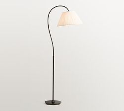 Baylor Pleated Shade Task Floor Lamp (64")