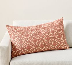 Jovie Embroidered Lumbar Pillow Cover