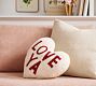 Love Ya Lots Heart Shaped Pillow