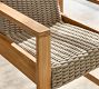 Malibu Teak &amp; Rope Outdoor Dining Armchair