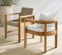 Malibu Teak Curved Outdoor Dining Chair