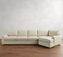 Pearce Square Arm Cuddle Chaise Sectional (133"-163")