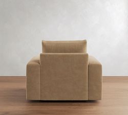 Sierra Leather Swivel Chair