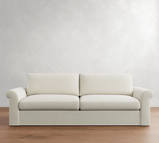 Westwood Roll Arm Slipcovered Sofa (71"-131") by Pottery Barn