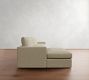 Westwood Slim Arm Modular Chaise Sectional (137")