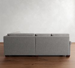 York Roll Arm 3-Piece Wedge Sectional (103")