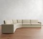 Westwood Slim Arm 4-Piece Curved Wedge Sectional (148")