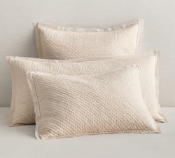 Melange Handcrafted Cotton Quilted Sham