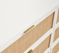 Westly Cane 6-Drawer Dresser (60")