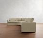 Westwood Slim Arm 4-Piece Curved Wedge Sectional (148")