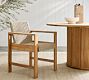 Malibu Teak &amp; Rope Outdoor Dining Armchair