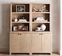 Modern Farmhouse Shelf with Cabinets (68")